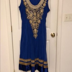 Royal blue anakhali